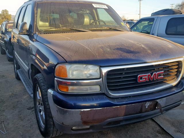 1GKEC13T53J154750 - 2003 GMC YUKON BLUE photo 1