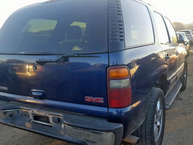 1GKEC13T53J154750 - 2003 GMC YUKON BLUE photo 4