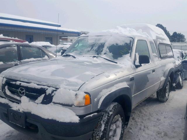 4F4ZR47EX5PM07254 - 2005 MAZDA B4000 CAB SILVER photo 2