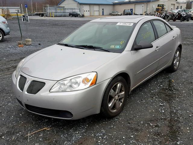 1G2ZH558X64107879 - 2006 PONTIAC G6 GT SILVER photo 2