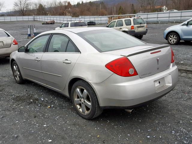 1G2ZH558X64107879 - 2006 PONTIAC G6 GT SILVER photo 3