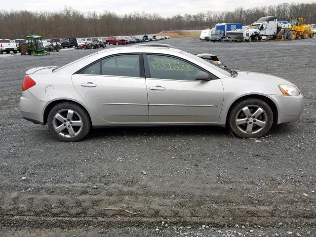 1G2ZH558X64107879 - 2006 PONTIAC G6 GT SILVER photo 9