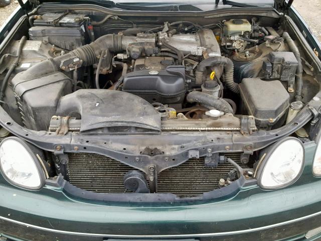 JT8BD68S3W0034091 - 1998 LEXUS GS 300 GREEN photo 7