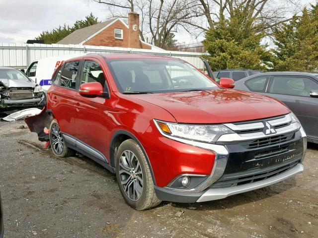 JA4AZ3A31JZ037196 - 2018 MITSUBISHI OUTLANDER RED photo 1