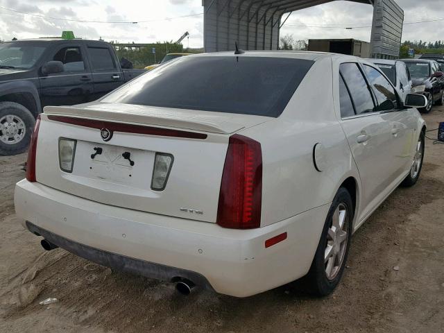 1G6DW677650196252 - 2005 CADILLAC STS WHITE photo 4