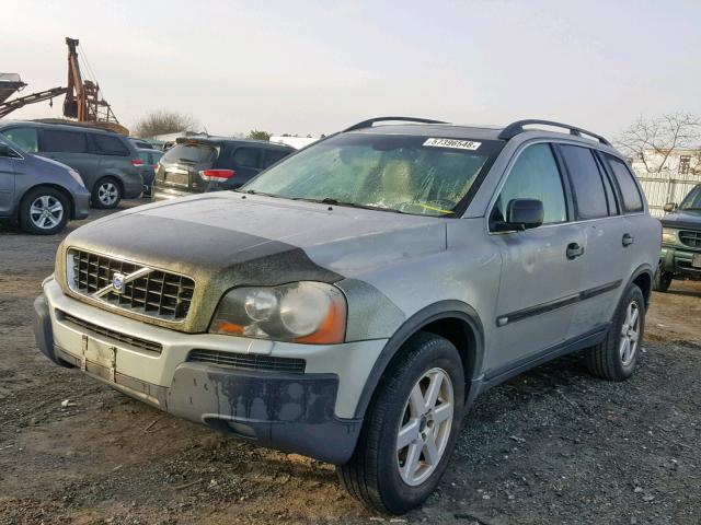 YV1CY59H241096560 - 2004 VOLVO XC90 SILVER photo 2