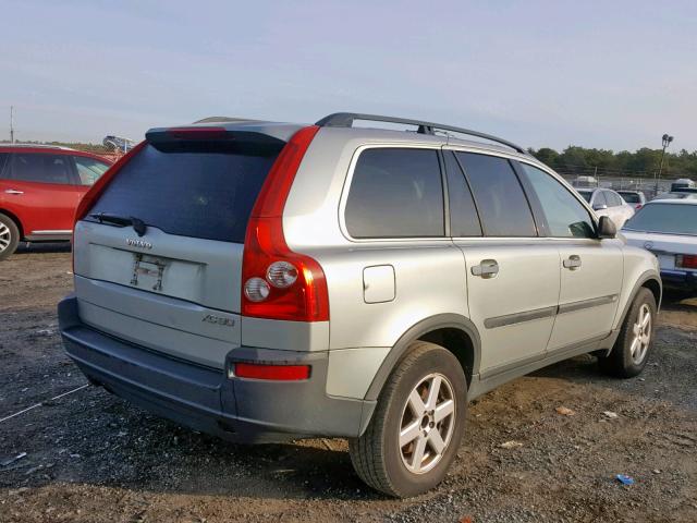 YV1CY59H241096560 - 2004 VOLVO XC90 SILVER photo 4