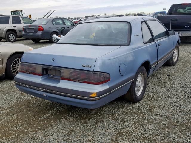 1FABP61F2JH166345 - 1988 FORD THUNDERBIR BLUE photo 4