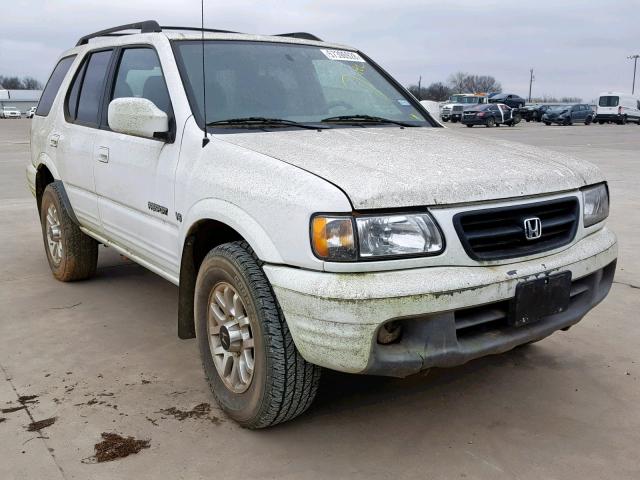 4S6CK58W624400799 - 2002 HONDA PASSPORT E თეთრი ფოტო 1