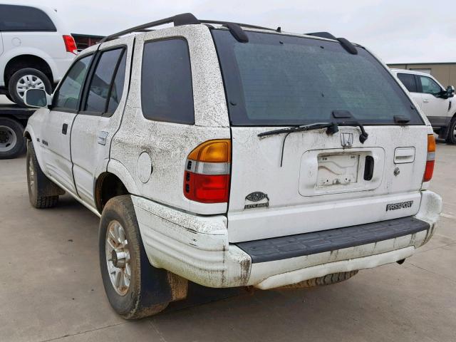 4S6CK58W624400799 - 2002 HONDA PASSPORT E თეთრი ფოტო 3