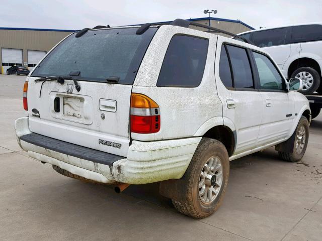 4S6CK58W624400799 - 2002 HONDA PASSPORT E თეთრი ფოტო 4