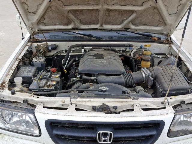 4S6CK58W624400799 - 2002 HONDA PASSPORT E თეთრი ფოტო 7