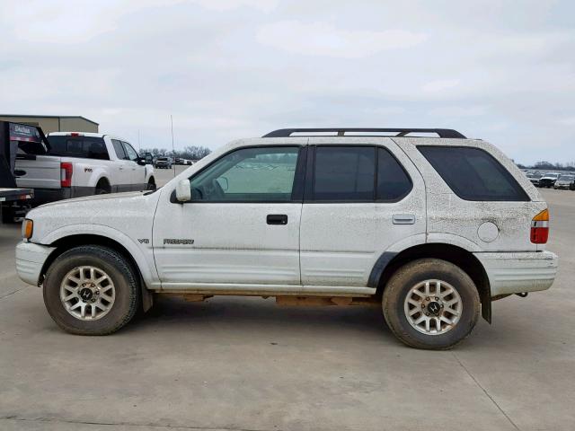 4S6CK58W624400799 - 2002 HONDA PASSPORT E თეთრი ფოტო 9