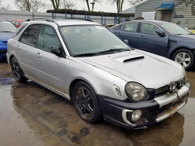 JF1GG29643G812142 - 2003 SUBARU IMPREZA WR SILVER photo 1