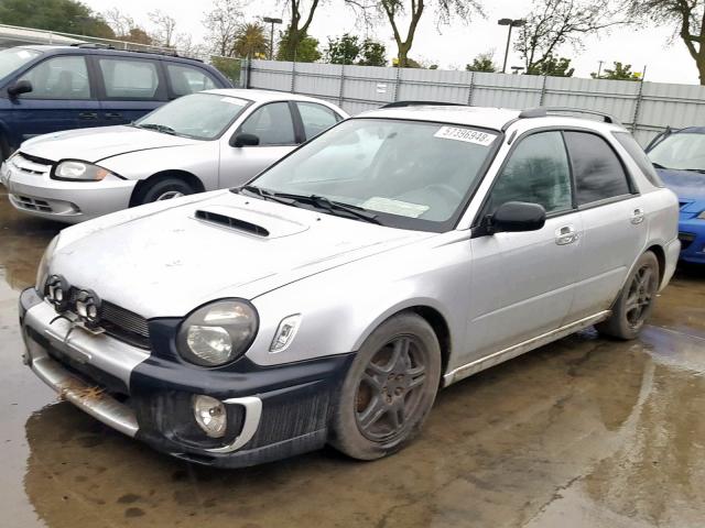 JF1GG29643G812142 - 2003 SUBARU IMPREZA WR SILVER photo 2