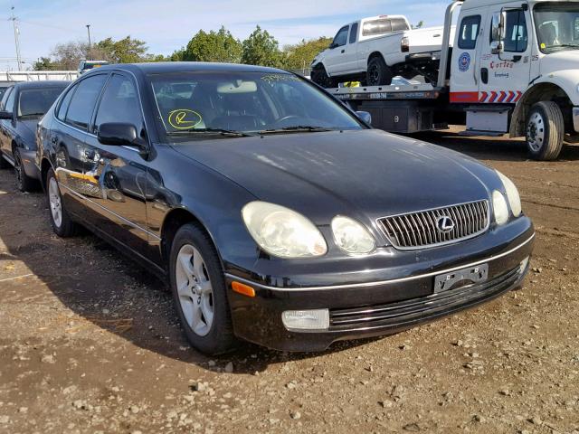 JT8BD69S810123887 - 2001 LEXUS GS 300 BLACK photo 1