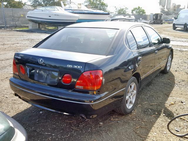 JT8BD69S810123887 - 2001 LEXUS GS 300 BLACK photo 4