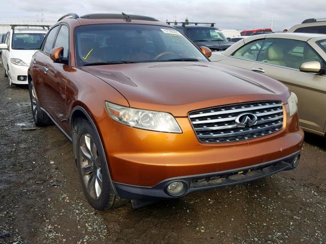 JNRAS08W53X207275 - 2003 INFINITI FX35 ORANGE photo 1