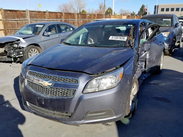 1G11B5SA5DF269267 - 2013 CHEVROLET MALIBU LS BLUE photo 2