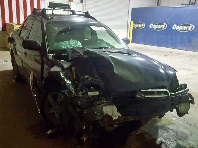 4S4BT63C855101480 - 2005 SUBARU BAJA TURBO BLUE photo 1