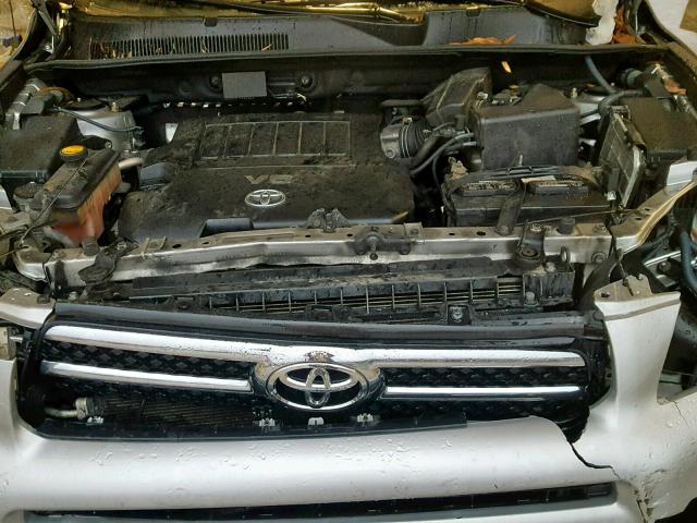 JTMZK31V776004681 - 2007 TOYOTA RAV4 LIMIT SILVER photo 7