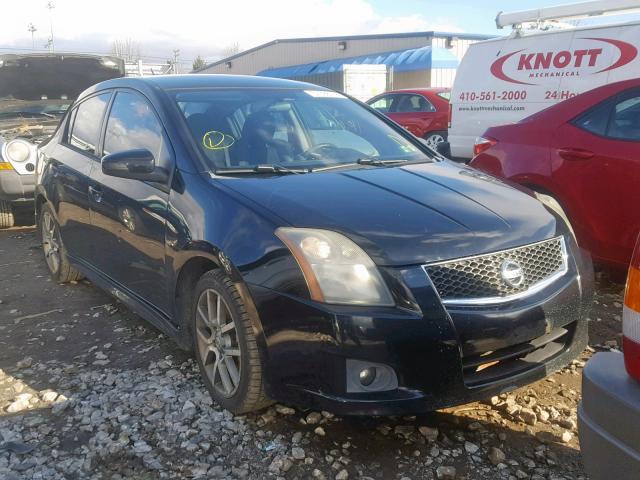 3N1CB61E77L682279 - 2007 NISSAN SENTRA SE- BLACK photo 1