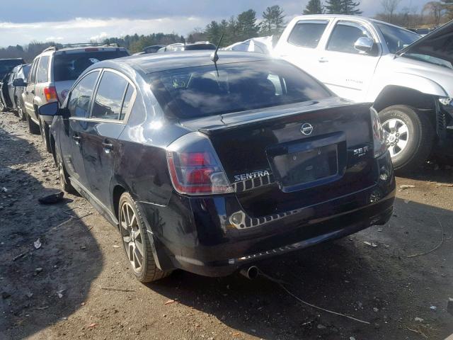 3N1CB61E77L682279 - 2007 NISSAN SENTRA SE- BLACK photo 3