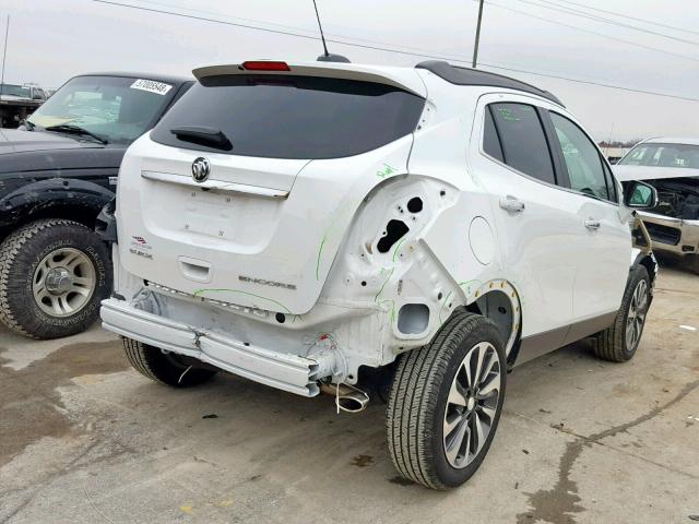 KL4CJBSB2JB586821 - 2018 BUICK ENCORE PRE WHITE photo 4