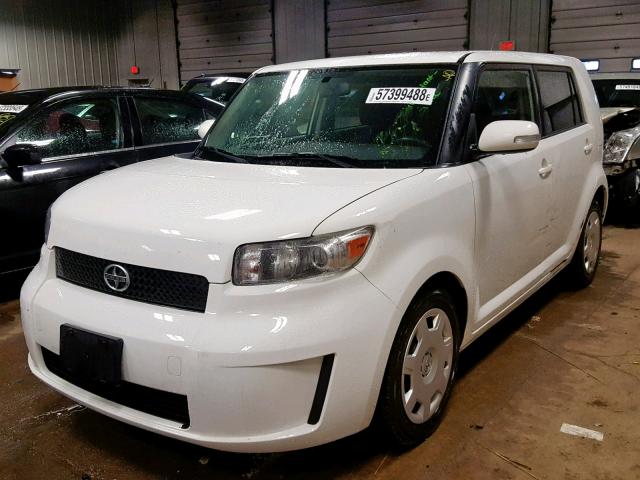 JTLKE50E491087240 - 2009 TOYOTA SCION XB Ақ фото 2