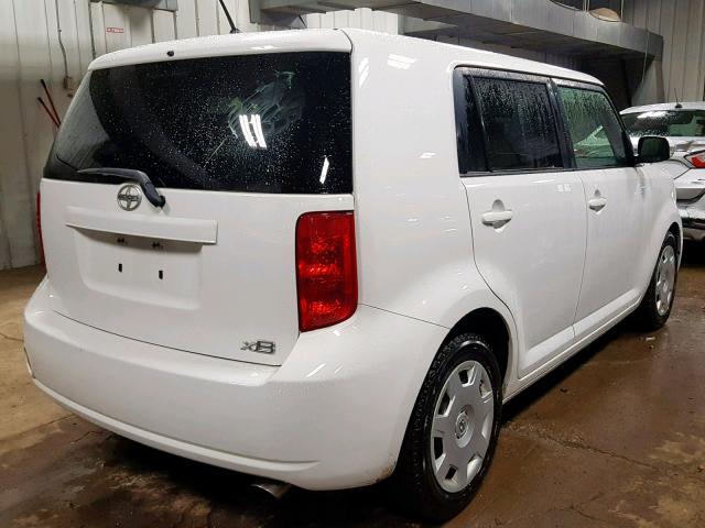 JTLKE50E491087240 - 2009 TOYOTA SCION XB Ақ фото 4