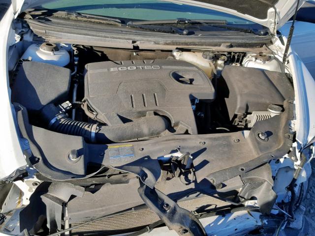 1G1ZB5EB8AF166279 - 2010 CHEVROLET MALIBU LS WHITE photo 7