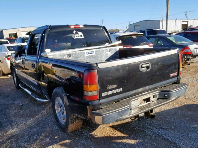 2GTEC13T351124624 - 2005 GMC NEW SIERRA BLACK photo 3