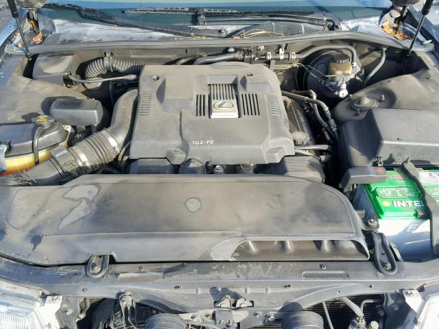 JT8UF22E7S0019912 - 1995 LEXUS LS 400 GREEN photo 7