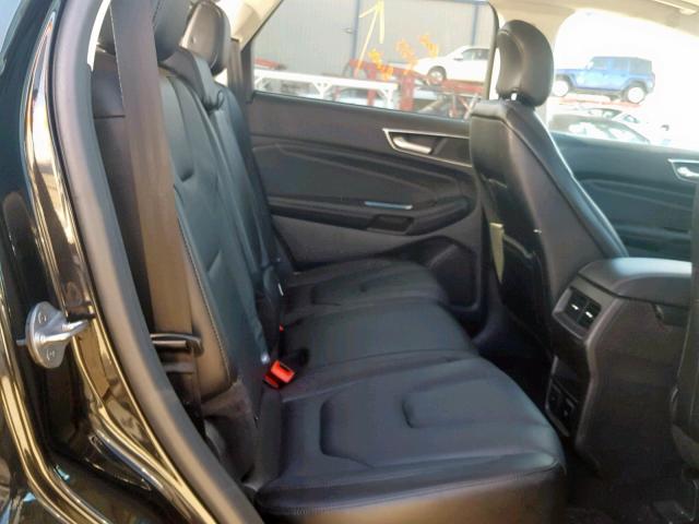 2FMTK3K94FBC11550 - 2015 FORD EDGE TITAN BLACK photo 6