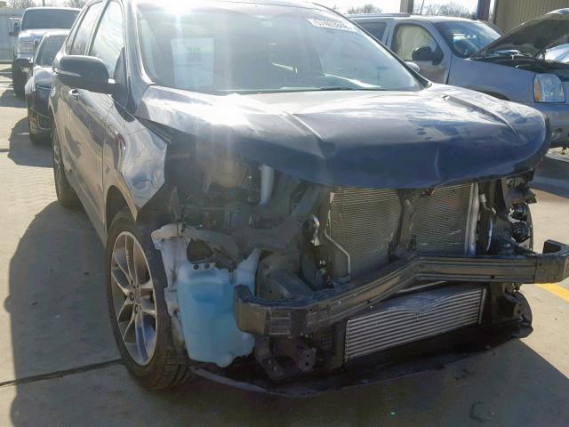 2FMTK3K94FBC11550 - 2015 FORD EDGE TITAN BLACK photo 9