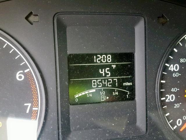 3VW1K7AJ4CM382790 - 2012 VOLKSWAGEN JETTA BASE BLUE photo 8