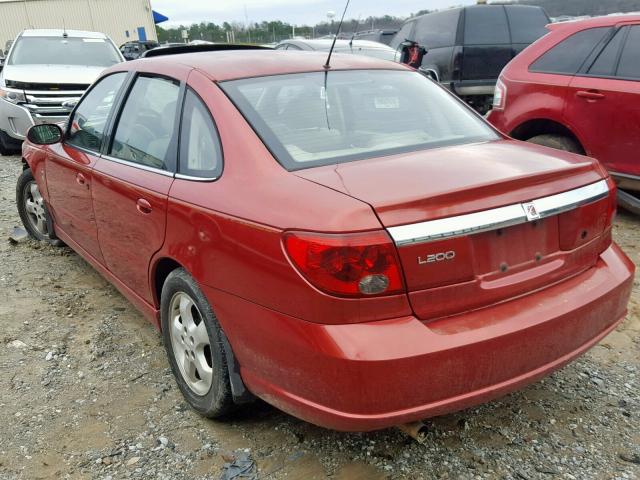 1G8JU54F93Y548146 - 2003 SATURN L200 RED photo 3