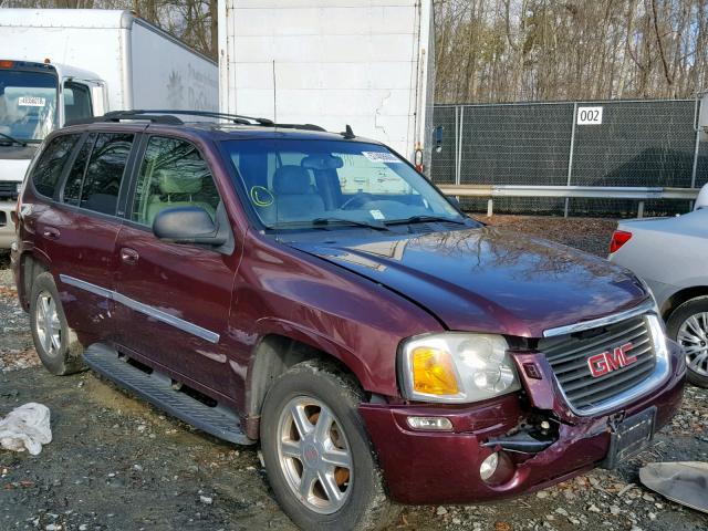 1GKDT13S272120705 - 2007 GMC ENVOY MAROON photo 1