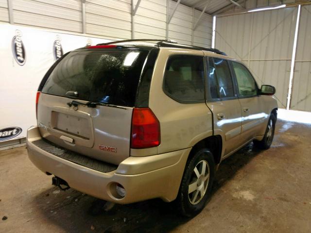 1GKDT13S942278017 - 2004 GMC ENVOY TAN photo 4