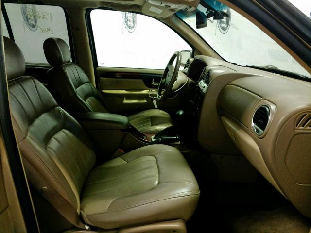 1GKDT13S942278017 - 2004 GMC ENVOY TAN photo 5