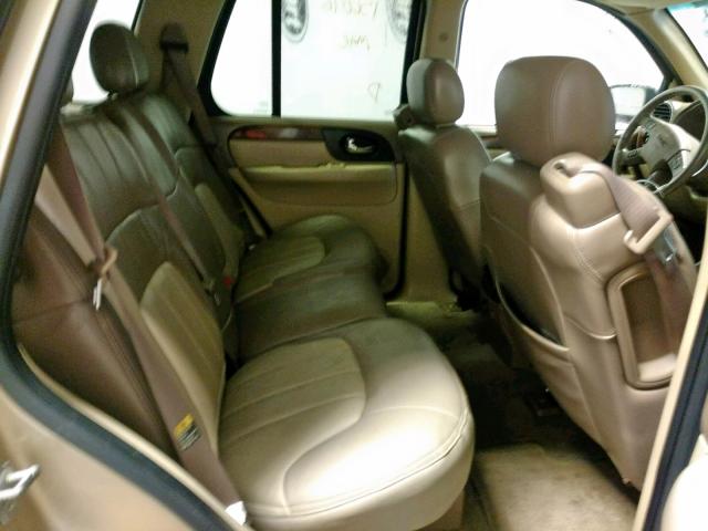 1GKDT13S942278017 - 2004 GMC ENVOY TAN photo 6