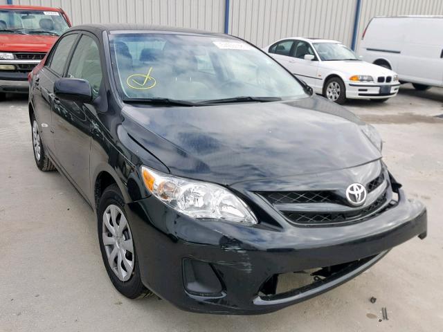 2T1BU4EE9DC113949 - 2013 TOYOTA COROLLA BA BLACK photo 1