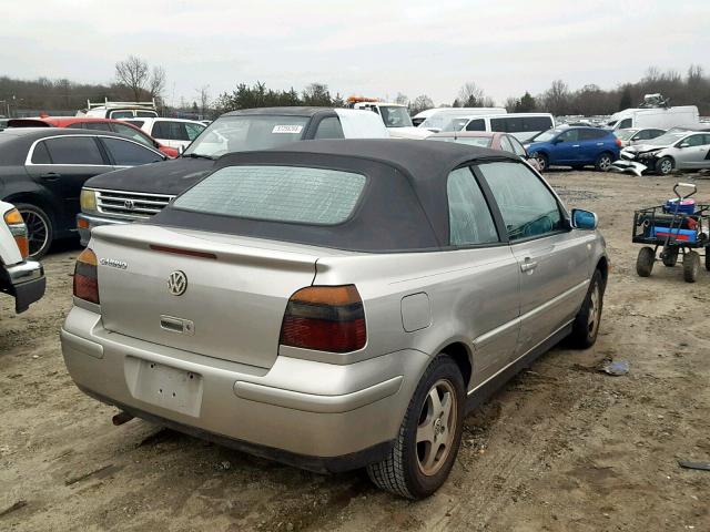 3VWDC21V4YM808520 - 2000 VOLKSWAGEN CABRIO GLS SILVER photo 4