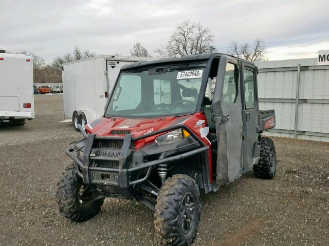 3NSRVE999HG838170 - 2017 POLARIS RANGER CRE RED photo 2