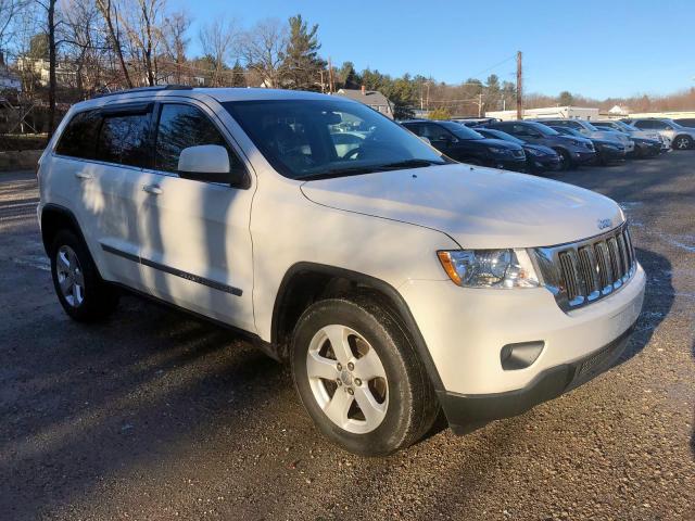 1J4RR4GG2BC587336 - 2011 JEEP GRAND CHER WHITE photo 1