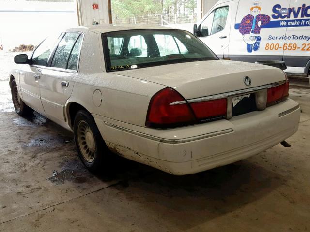 2MEFM75W4YX671302 - 2000 MERCURY GRAND MARQ WHITE photo 3