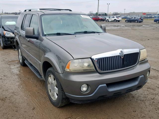 5LMEU88H14ZJ51779 - 2004 LINCOLN AVIATOR 棕色 照片 1