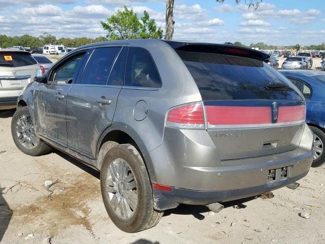 2LMDU68C68BJ40362 - 2008 LINCOLN MKX SILVER photo 3