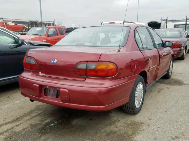 1G1ND52F94M692128 - 2004 CHEVROLET CLASSIC MAROON photo 4