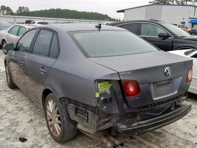 3VWRJ71K78M128772 - 2008 VOLKSWAGEN JETTA WOLF GRAY photo 3